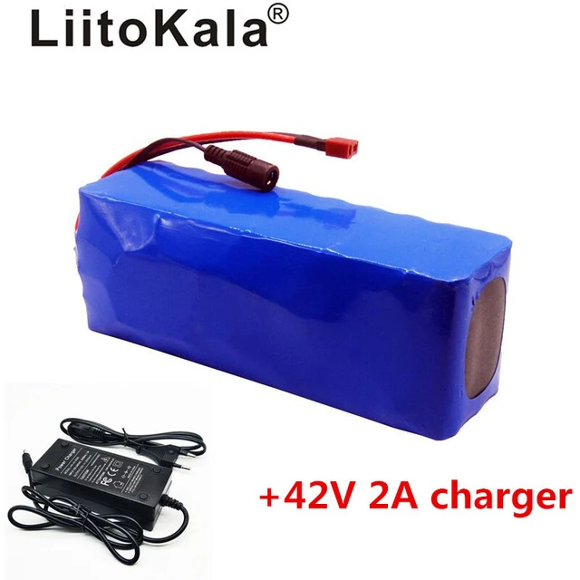 Liitokala 36V 10AH bike electric car battery scooter high-capacity lithium battery include the 42v 2a charger