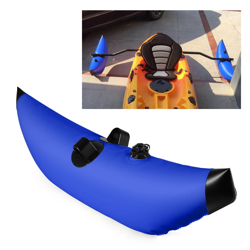 Kayak PVC Inflatable Outrigger Kayak Canoe Fishing Boat Standing Float Stabilizer System Boat Seat Water Float Buoy Water Sports
