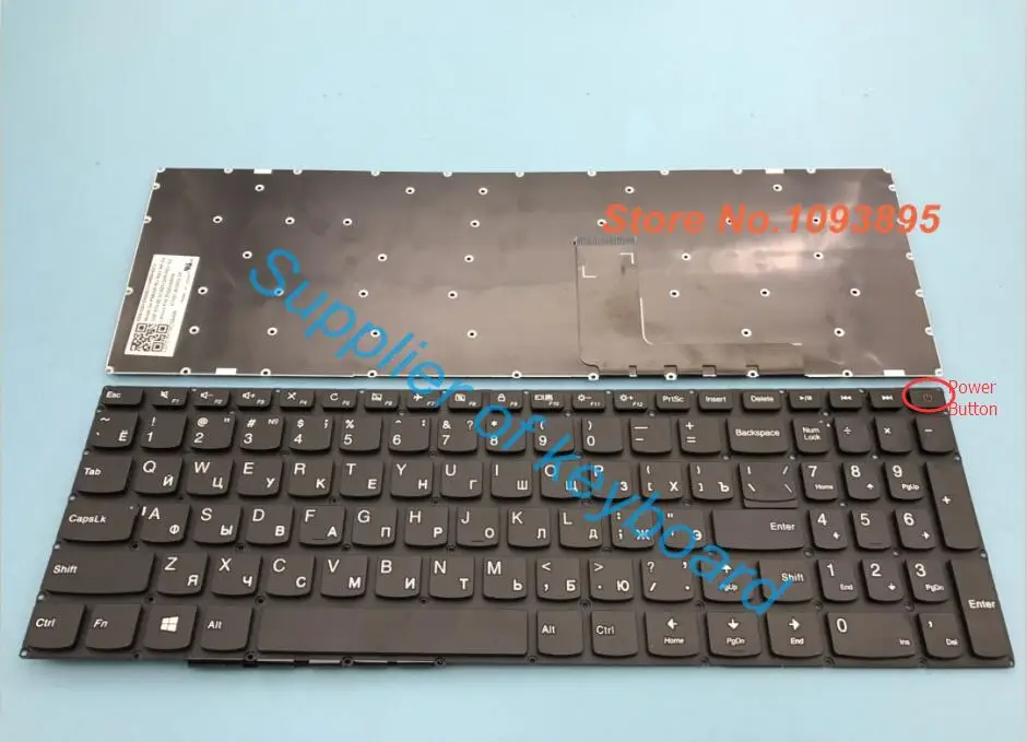 NEW Russian/Spanish/English Keyboard For Lenovo Ideapad 110-15acl 110 touch-15ACL 110-15AST 110-15ibr Laptop