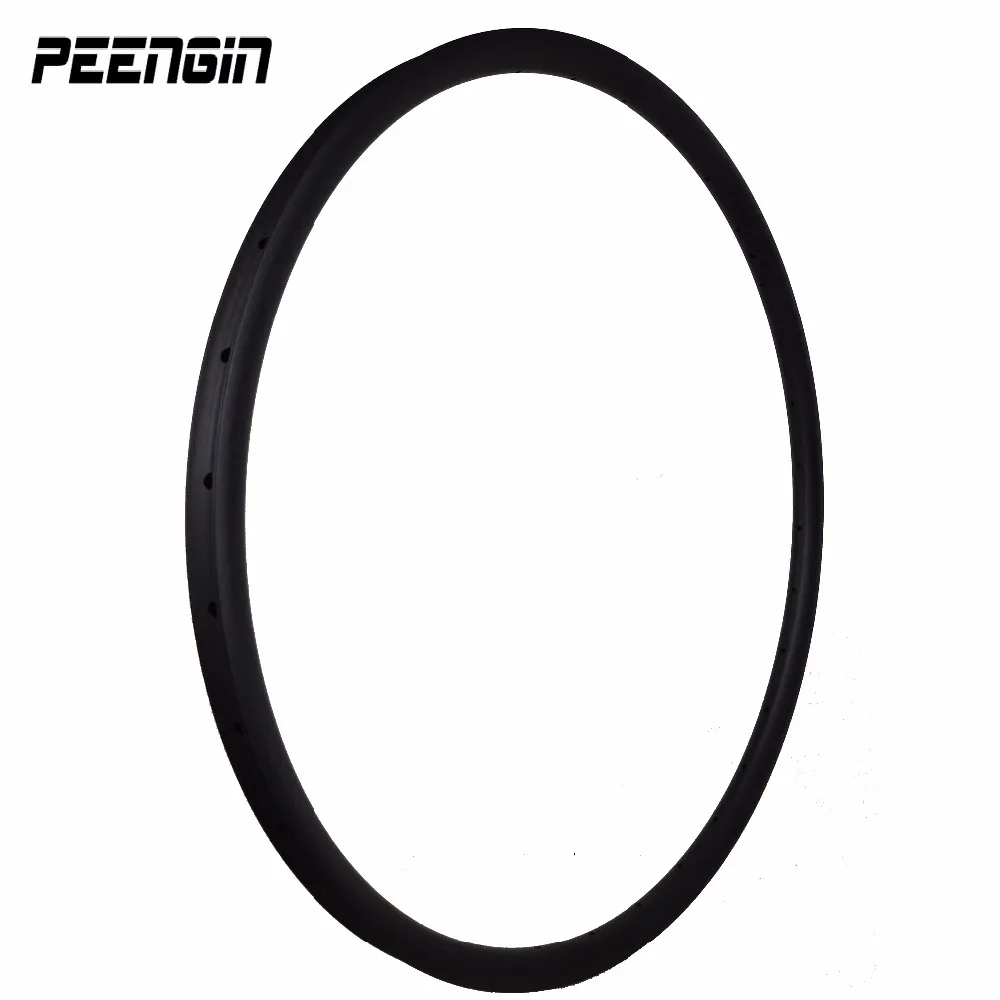 280g Only!Light Weight Carbon Rim MTB Wheel 27.5er 27mm Wide 23mm Depth Tubular Mountain Bike 650B Wheelset Bicycle Part On Sale