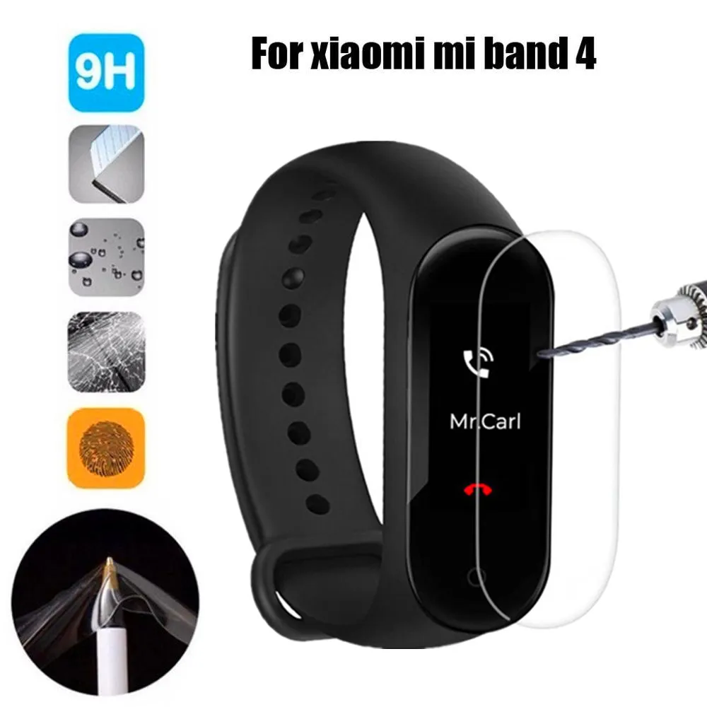 Mi band 4 5pcs 2 stuks 1 stuks screen Film Beschermende film Protector Voor xiao Mi mi band 4 anti Scratch mi band4 armband Mi band 4