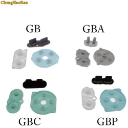 1Set Rubber Conductive Buttons A/B/D-pad for Game Console Accessories GB GBA GBC GBP GBA SP Silicone Start Select Keypad Repair