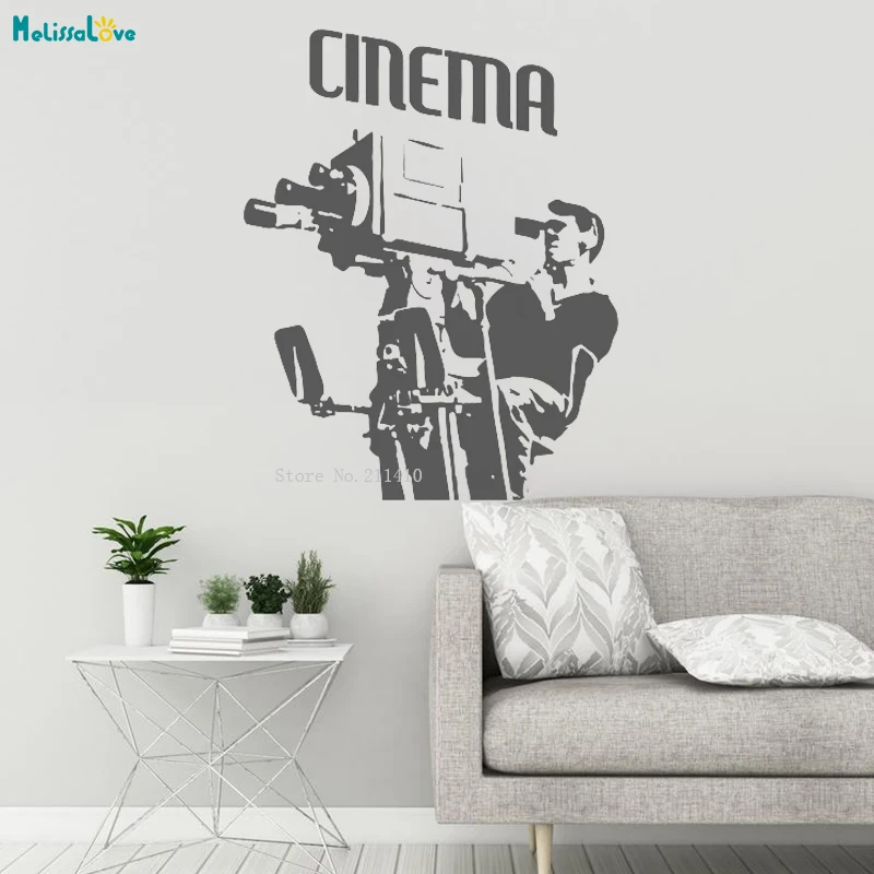 Unique Perspective Wall Vinyl Sticker Decal Movie Actor Producer Film Cool Amazing Decor Photographer Art Cool Poster YT1644