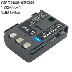 NB-2L NB2L NB-2LH NB2LH 7.4V 1.5Ah Li-ion Rechargeable Camera Battery for Canon Camera Powershot g9 s70 EOS 350D 400D Rebel xti