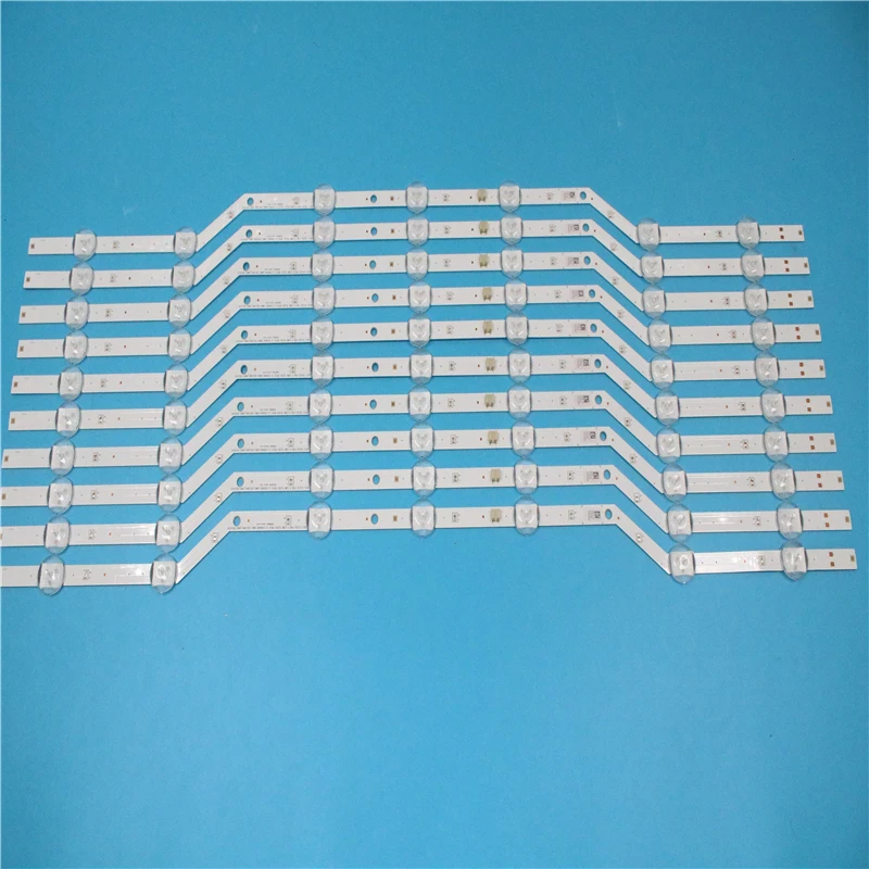 

New original Kit 10PCS 7LED 620mm LED strip for Samsung UE32J5000 BN96-36236A 36235A V5DN-320SM1-R2 2015 SVS32 FHD F-COM LM41-00