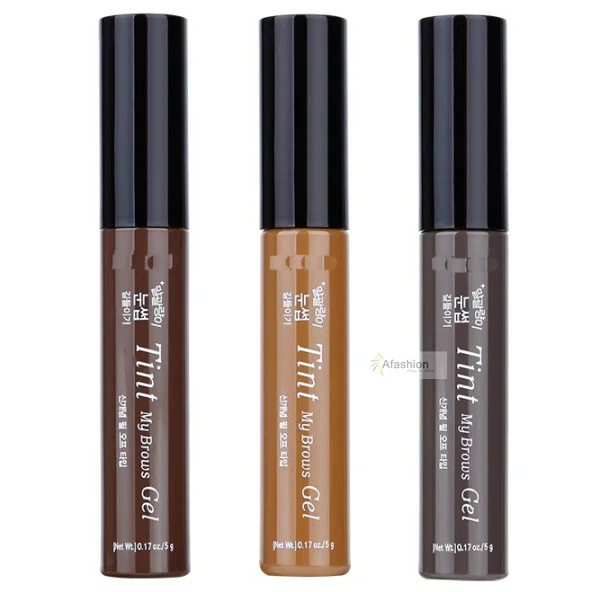 1pc Make-Up Augenbraue Gel Leicht Ablösen Eye Mascara Creme Enhancer 3 farbe Natürliche Lang Anhaltende Wasserdichte farbstoff machen up-tools