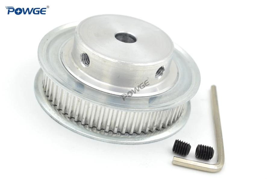 POWGE Arc Tooth 150 Teeth 3M Synchronous Pulley Bore 8/10/12/15/16/19/20mm for Width 10mm HTD3M Timing belt gear 150Teeth 150T