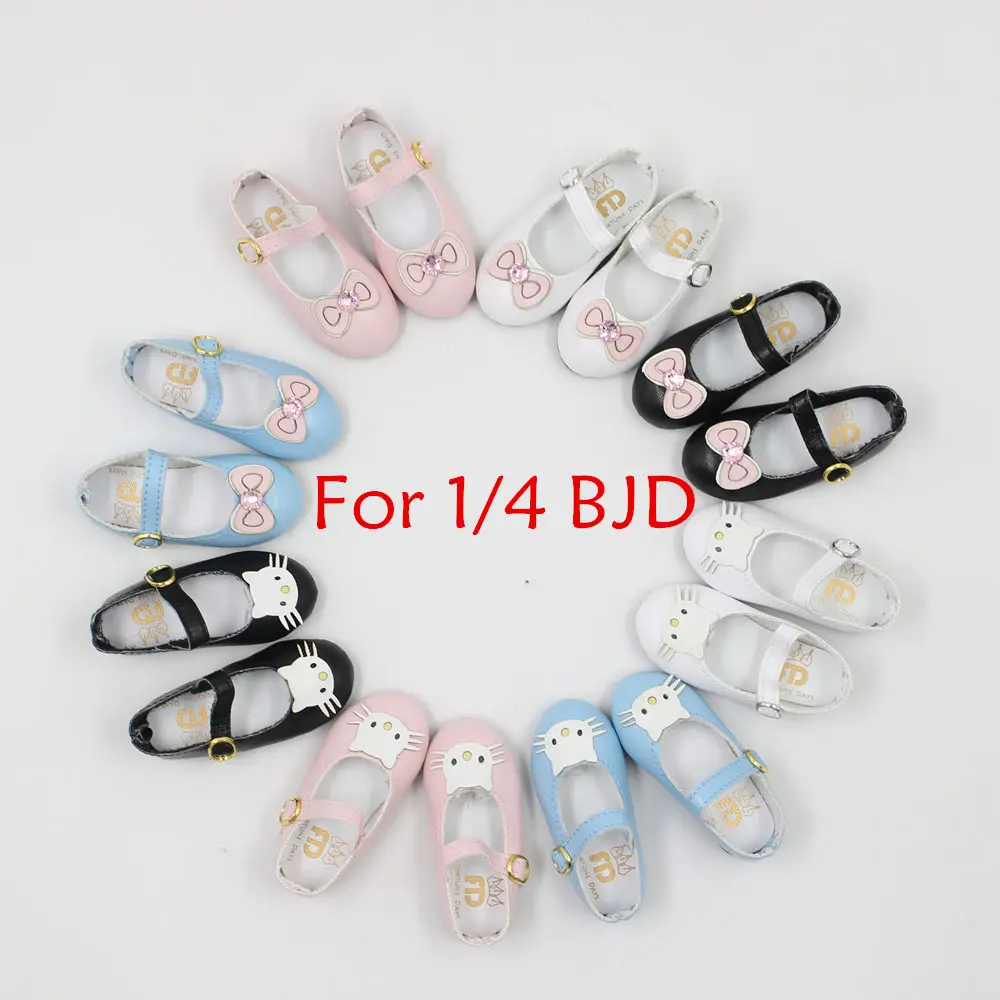 DBS doll1/4 BJD shoes cat and Bow eight differents styles Cute