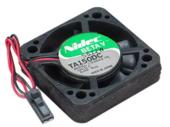 

Nidec C33842-16 DC 12V 0.09A 40x40x10mm 2-wire Server Cooling Fan