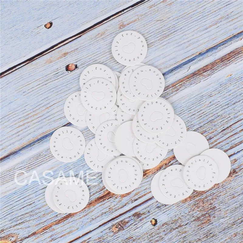 Heart Especially For You Seal Label Stickers Christmas New Year Gift Tag Label Marks Hangtag DIY Bake Tags