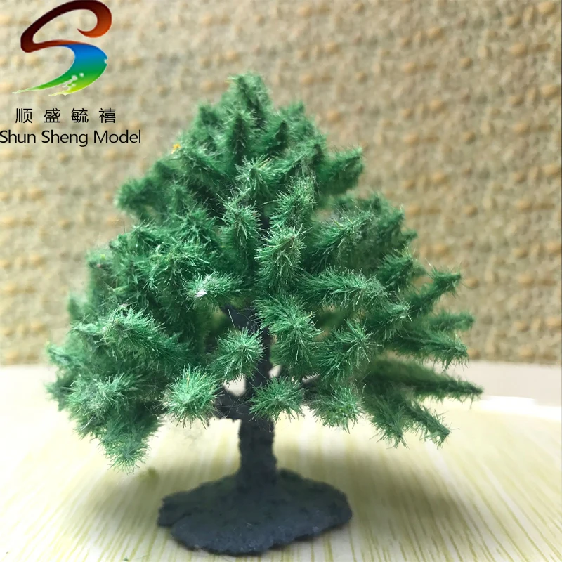 

5pcs H:8 & 10cm each high 5pcs H Mini Pine Tree Scale Model Wire Color Tree For Train Layout Set Model Scale Trees for Z Scale