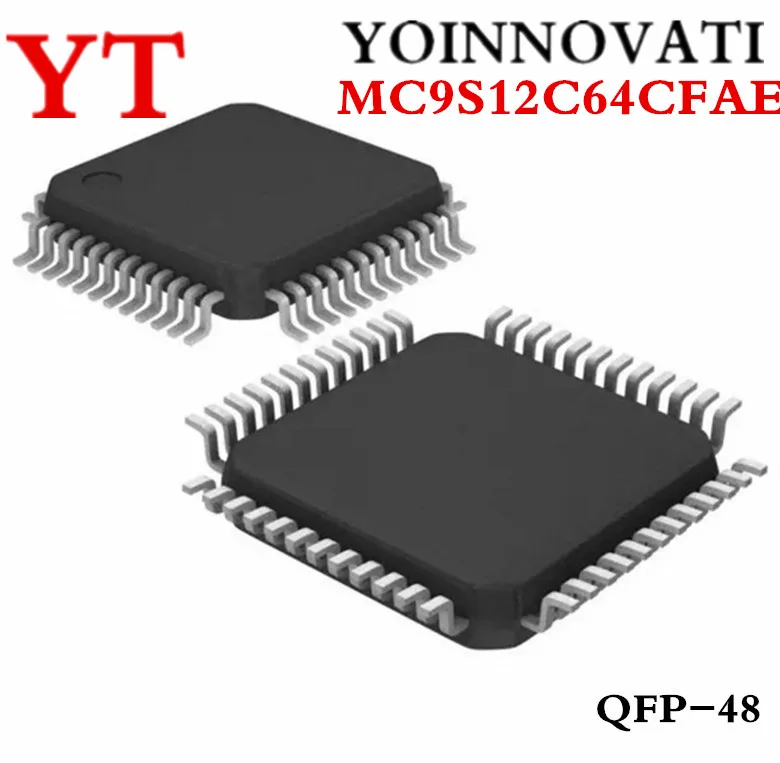 10pcs/Lot MC9S12C64CF MC9S12C64 MC9S12C64CF 9S12C64 48-LQFP HCS12 MCU 16BIT 64KB FLASH 48LQFP Best Quality