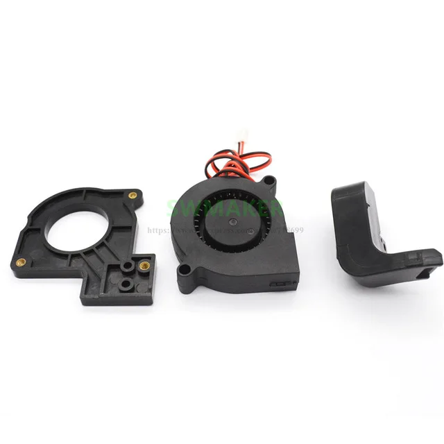 5015 12V/24V Extruder Turbo fan with duct air flow guide Kit for FLASHFORGE Creator Pro / Dreamer or other 3D printer