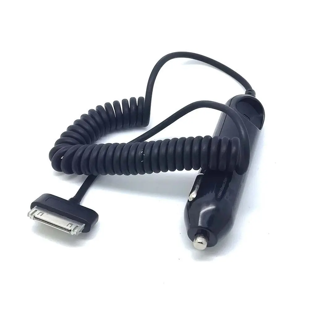 تيار مستمر مرنة سيارة السجائر شاحن كابل آيفون 3GS 4 4s 5C SE 5 5s 6 6s 4.7/5.5 زائد باد 3 4 باد MINI1 MINI2 الهواء آيفون SE