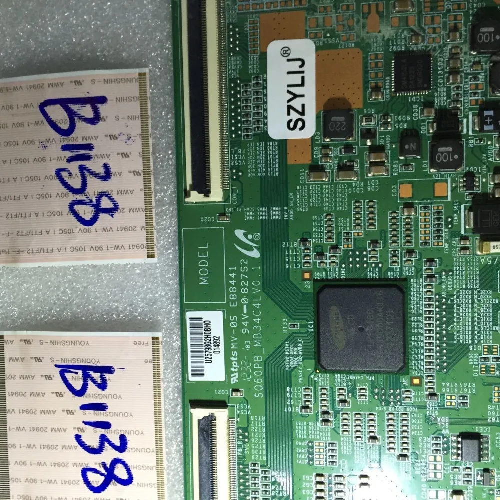 1 pçs/lote boa qualidade, original sq60pb_mb34c4lv0.1 SQ60PB-MB34C4LV0.1 T-CON para 32 polegadas 40 "43 46 48 55 polegadas todos es