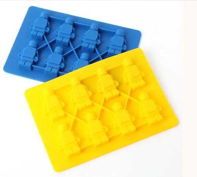 New Arrive Unique DIY Ice Cube Tray Chocolate Ice Mold Maker Bar Party Drink  Man Style