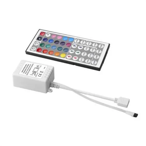 3Key 8Key 24Key 44 Key Music WiFi IR RF Remote Double Lines Controller untuk 3528 5050 RGB Led Strips
