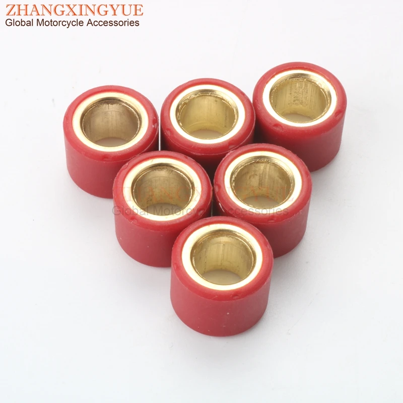 High Performance Variator Weights Round 15x12mm 4.5gram 6.5G set for MBK Booster Spirit Eu2 Road Evolis Fizz 50cc