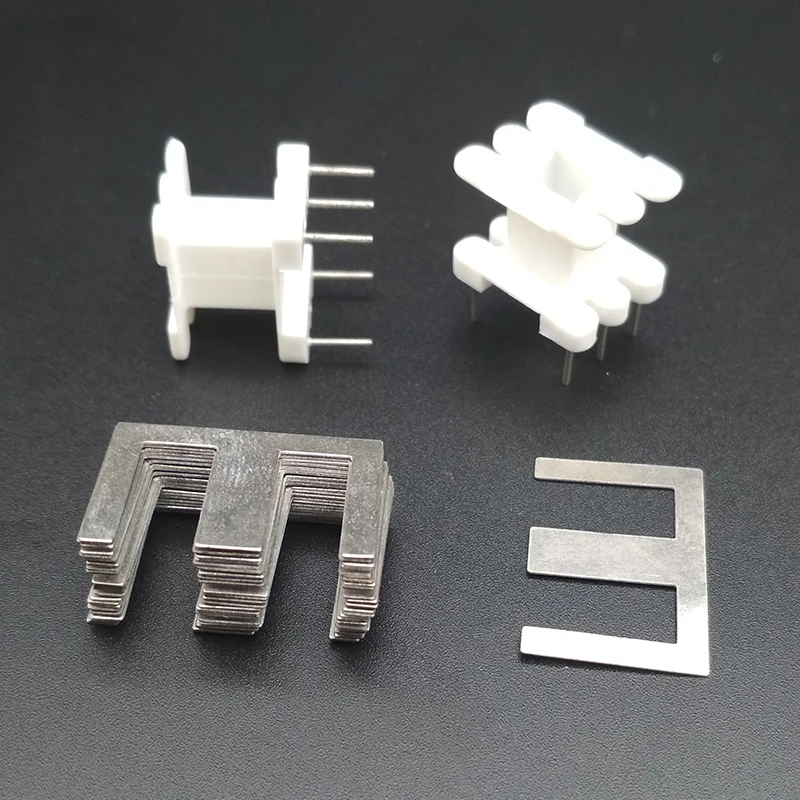 コンデンサーマイク80% ニッケルpermalloy EI19 pbコアとボビンコンデンサー用マイクオーディオトランス