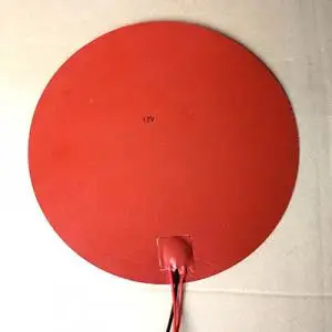 300mm Round Silicone Rubber Heater Pad