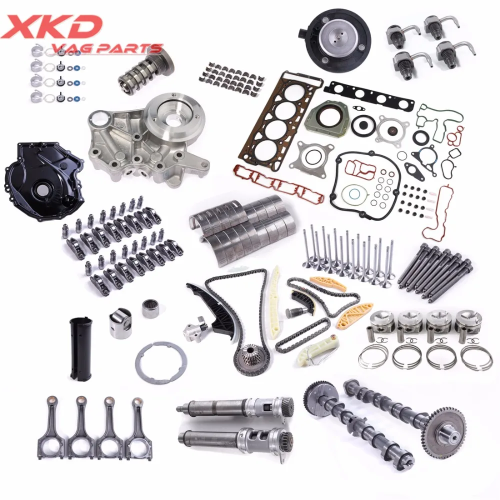 

2.0T Engine Overhaul Repair Set For V-W Golf Je-tta MK5/MK6 Bee-tle Passat -AUDI A3 06H 109 257 A