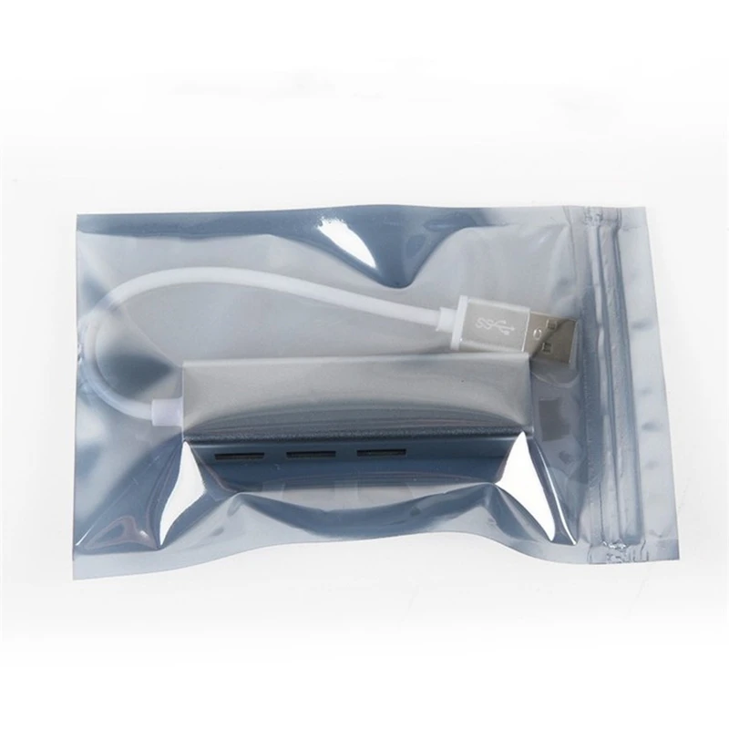 Anti-Static ESD Shielding Bags CPP/PET Composite Double-Sided Coating Faraday Cage Pouches for Hard Drive Motherboard SSD 10PCS