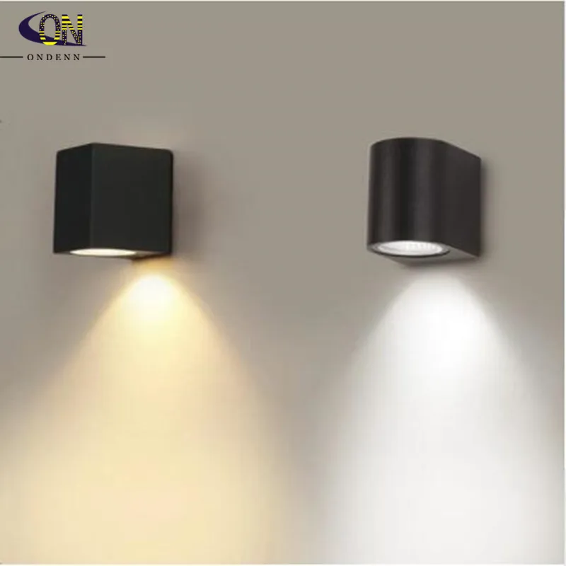 6W COB LED Wall Lamp Up Down Wall Light Indoor Outdoor IP67 Waterproof Corridor Porch Bedroom Spot Lights