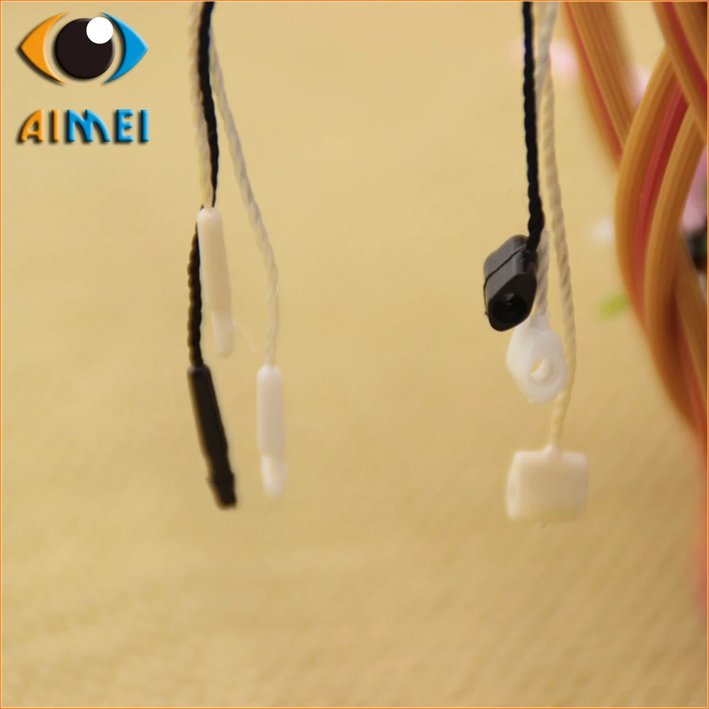 Spot Wholesale Polyester Line Black And White Beige Hanging Tablets Single Clothing Hanging Tablets Hanging Rope Lanyard Line Co