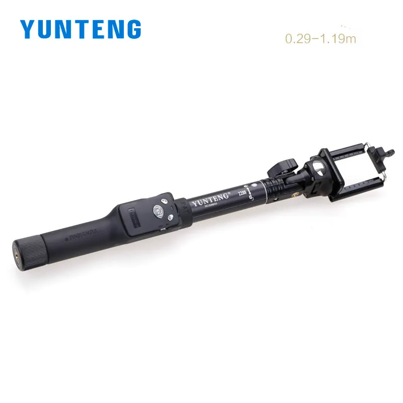 YUNTENG 2288 Extendable Selfie Monopod With Bluetooth Remote Selfie stick phone Holder