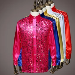 New Arrival Latin Dance Tops For Male Multi Color Cotton Shirt Men Ballroom Competitive Wedding Party Pleased Shirts Wear DN7037