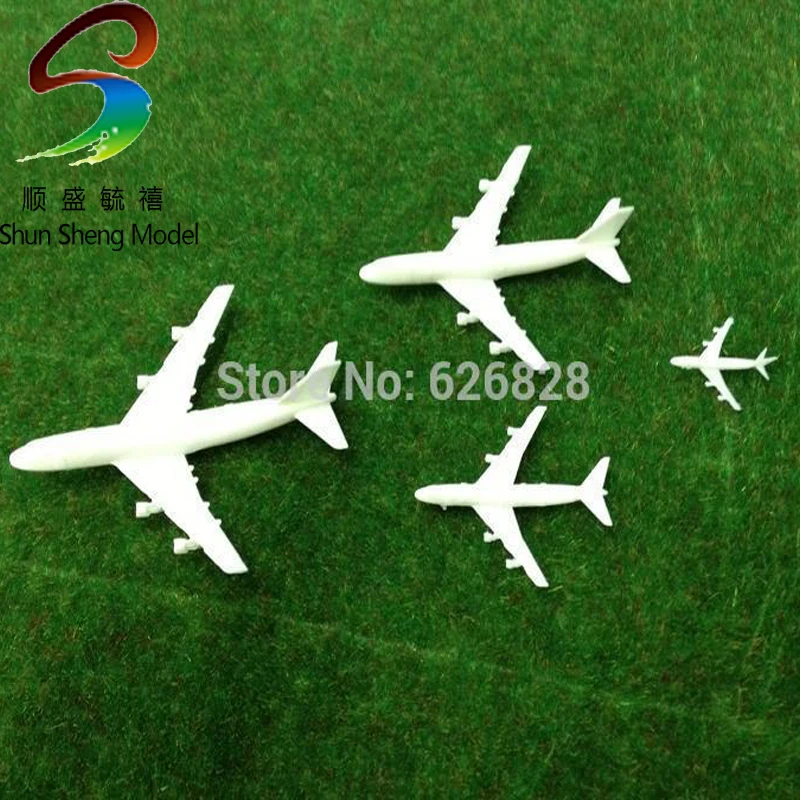 

Model Airplane white color Scale 1/75--1/500 for Landscape Scenery Model 20pcs