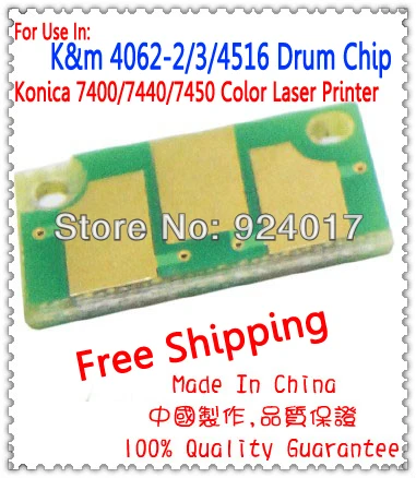 

For Konica Minolta Magicolor 7400 7440 7450 Printer Toner Imaging Drum Unit Chip,4062211 4062511 4062411 4062311 Drum Chip