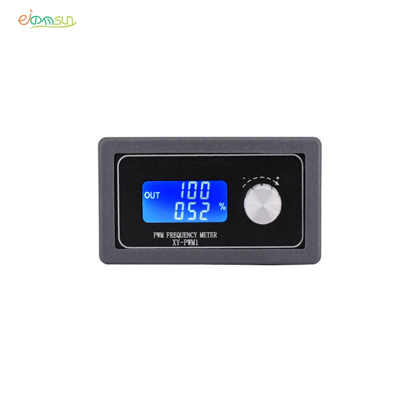 Signal Generator PWM Pulse Frequency Duty Cycle Adjustable Module LCD Display 1Hz-150Khz 3.3V-30V PWM Board Module Hand knob
