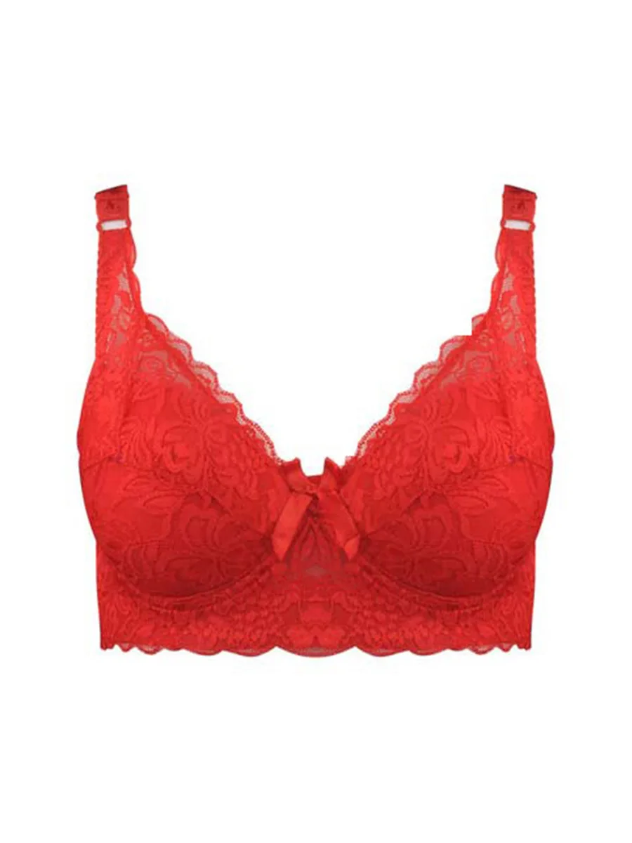 Women's Plus Size Lace Underwire Bralette