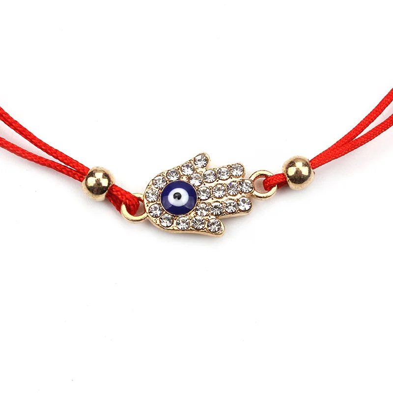 Lucky Eye Hamsa Hand Red String Braided Rope Handmade Bracelet Jewelry For Women Jewelry