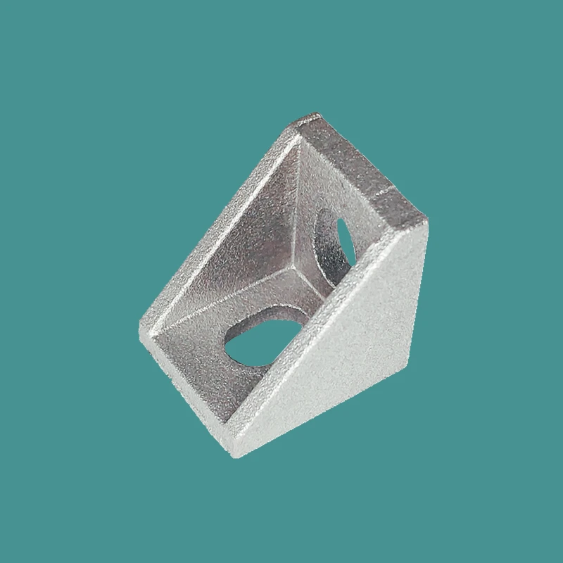 

100pcs 2020 Corner Bracket Fittings 20*17 (20 x 17) Slot 6 Corner Angle L Breakets Connector Aluminum Profile Accessories