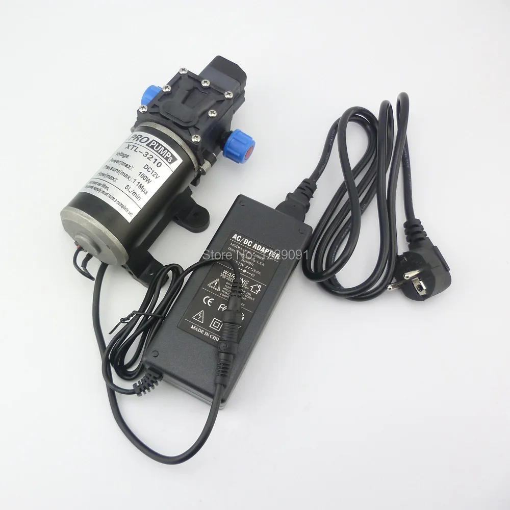 

Nuotrilin 100W small diaphragm home mini 12 v water pump self priming booster water pump