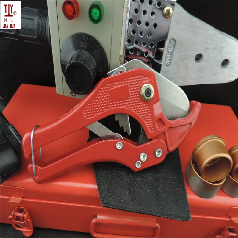 1 Set JIANHUA 20-32mm Iron Box With Scissor Plastic Pipe Welding Machine PPR Tube Welder