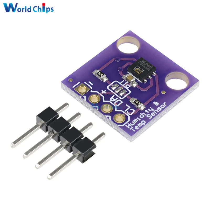 Temperature Humidity Sensor GY-213V-HTU21D I2C Replace SHT21 SI7021 HDC1080 Module