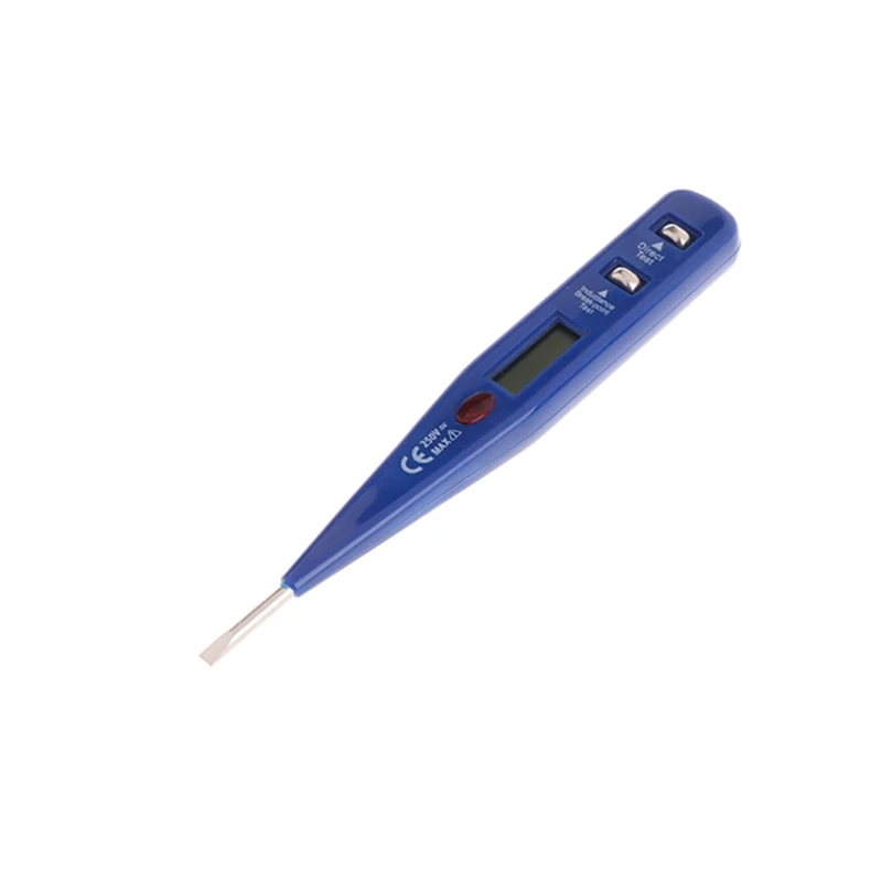 Electric Indicator Voltage Meter Digital Voltmeter 12V-250V Socket Wall AC/DC Power Outlet Detector Sensor Tester Pen