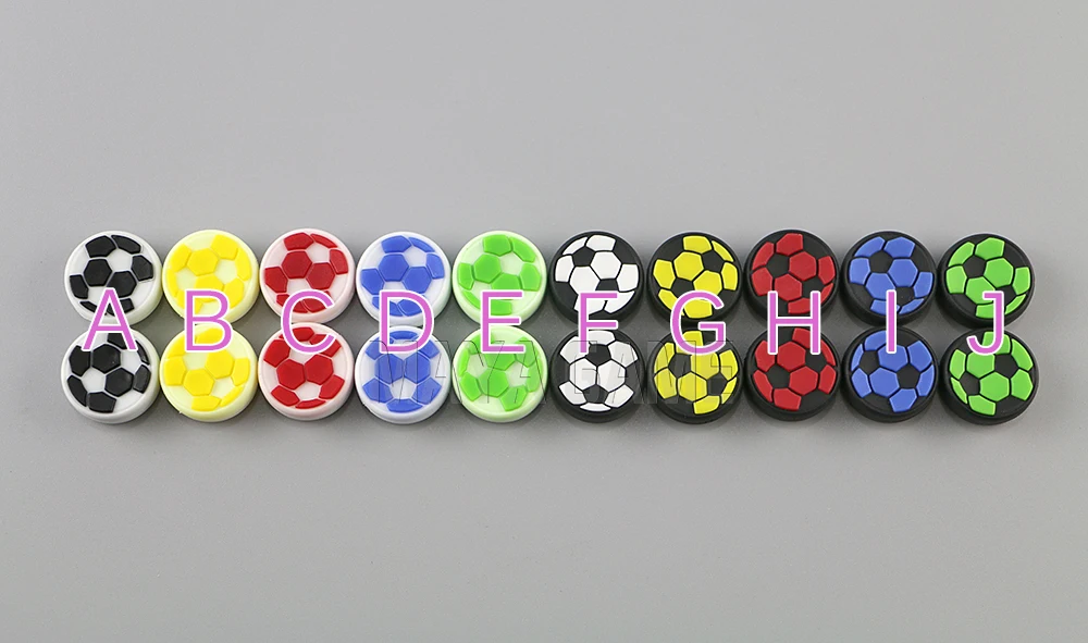 OCGAME 2 pz/lotto squadra di calcio di alta qualità tappo colorato levetta Joystick Grip per PS4 PS3 Xbox360 Xbox one Controller