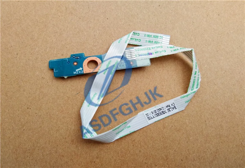 New Foriginal For Dell 15 5567 5768 5767 5565 Power Switch Button Board 3JFC3 03JFC3 LS-D802P 100% Test Ok