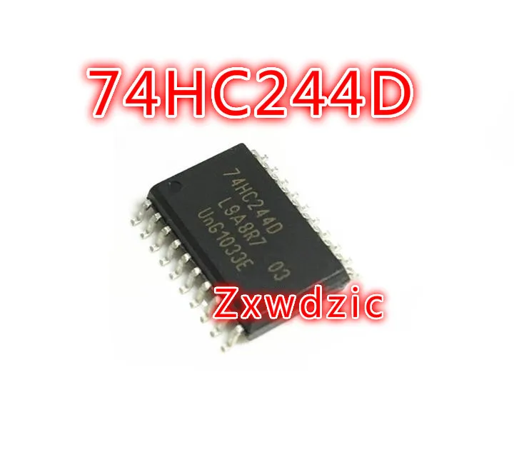 10PCS 74HC244D SOP20 74HC244 SOP SN74HC244DWR SMD 244D SOP-20 New And Original IC