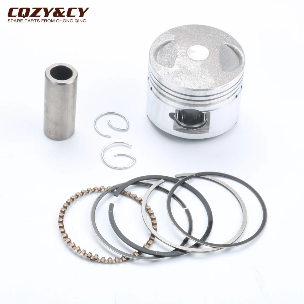 39mm 44mm 47mm 50mm Piston Kit for GY6 50cc 60cc 80cc 100cc 139QMA 139QMB 4-stroke Scooter Karting ATV Cart 13mm