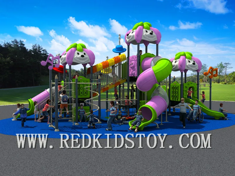 Exported to Canada Quality Warranted Outdoor Children Playground HZ-6055a  23 Years' Manufacturing Experience