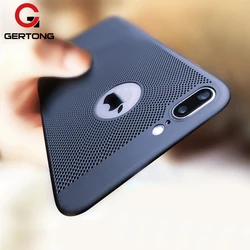 Coque de téléphone à dissipation thermique pour iPhone, Cool PC Case, X, 8, 7, 6, 6s Plus, 13, 14 Pro Max, 13, 12, 11 Pro Max, Mini, XS MAX, Poly SE