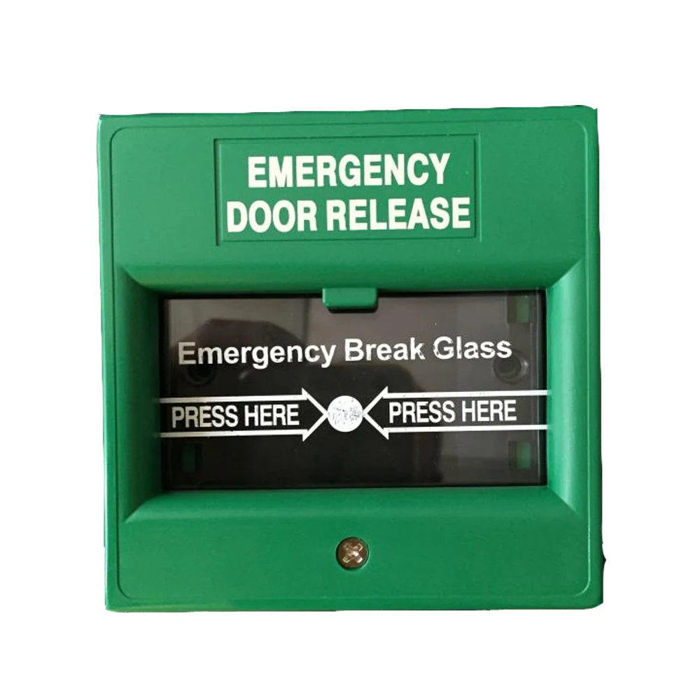 4pcs Emergency Door Release Glass Break Alarm Button Fire alarm swtich Break Glass Fire Emergency Exit Release