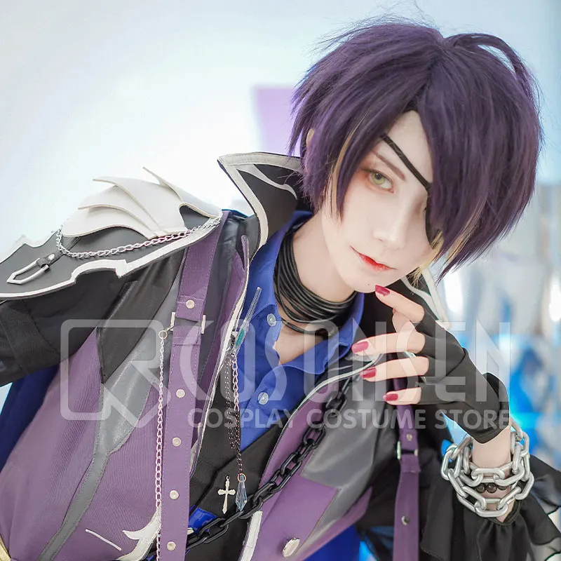 

Ensemble Stars Shinobu Sengoku Cosplay Costume Chuunibyou Trouble Bloomed COSPLAYONSEN Custom Made