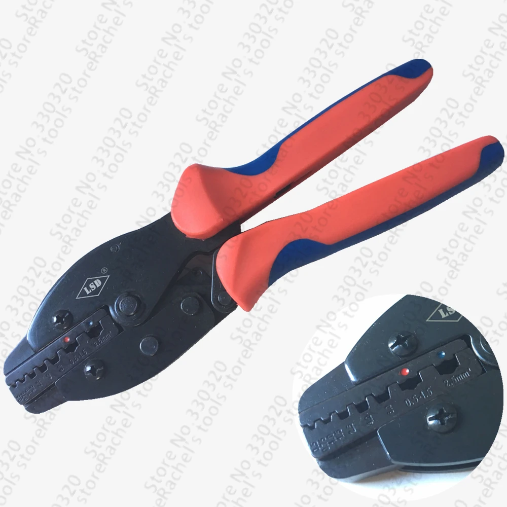 

LY-06WF2C Cable hand crimping tools for crimping wire end sleeves and insulated terminals crimping pliers 0.5-2.5mm2