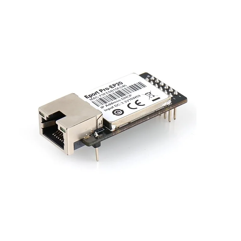 

TTL Serial To Ethernet TCP/IP/Telnet/Modbus Module